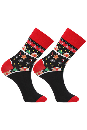 Skarpety za kostkę Moraj CMLS700-006 black/red