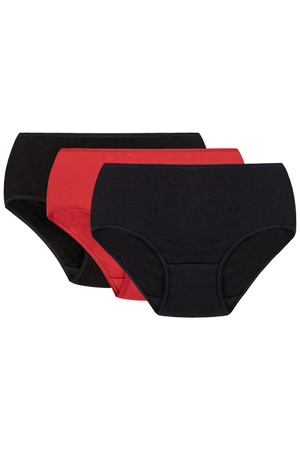 Figi Vivisence 4001 3-pack czarny/czerwony/granatowy