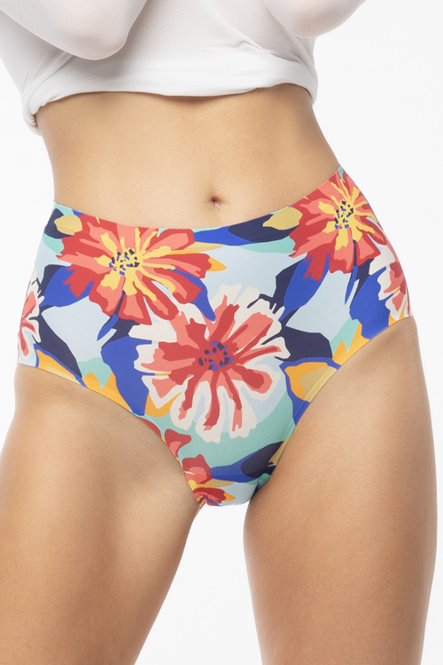Wysokie figi Julimex Simple Maxi flower folk