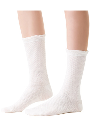 Skarpety za kostkęSteven 066 Comet 3D biały 001