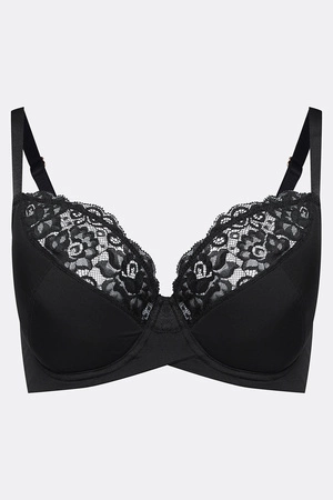 Biustonosz półusztywniany Henderson Allie 41523 czarny