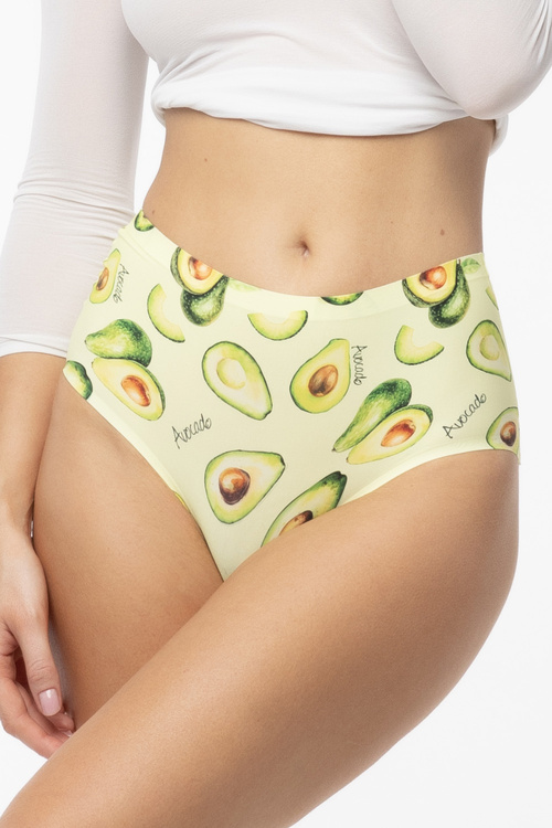 Wysokie figi Julimex Simple Maxi avocado