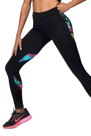 Legginsy fitness Reviver L9017/0 czarny