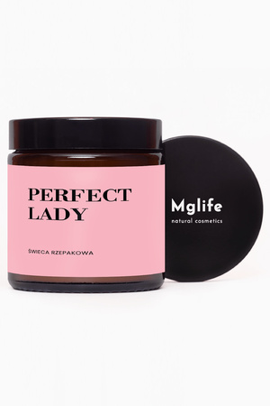 Świeca zapachowa Mglife Świeca Perfect Lady naturalny 