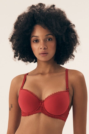 Biustonosz push-up Henderson Julietta 2 43286 czerwony