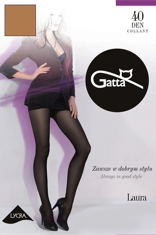 Gatta Laura 40 Wyrób pończoszniczy rajstopy, beige