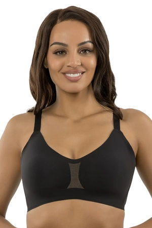 Parfait P2400 braletka bezszwowa z odpinanymi ramiączkami black