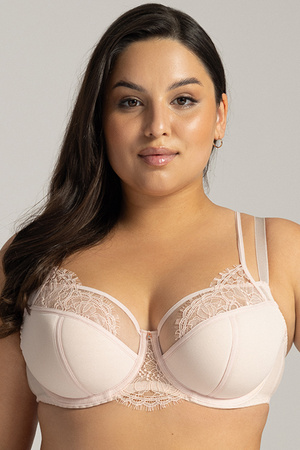 Biustonosz półusztywniany Ava 2163 Serenity Maxi powdery