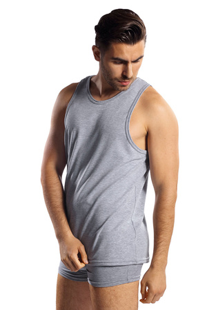 Koszulka bez rękawów Reviver F5569 T1 szary