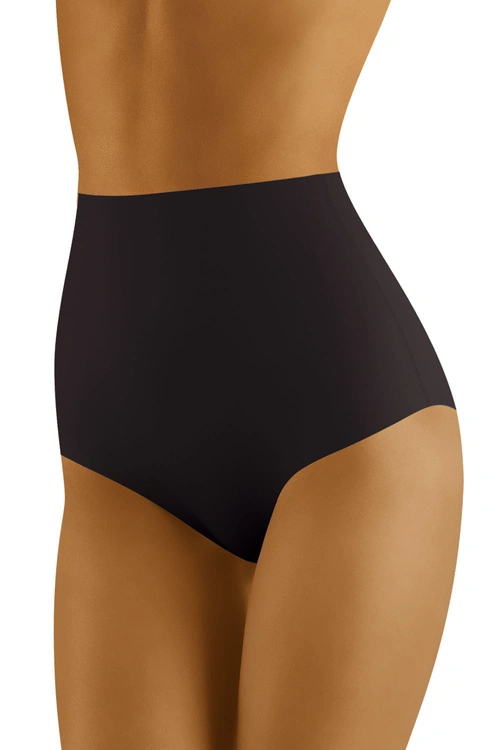 Wol-Bar Secretia Majtki figi modelujące, czarny