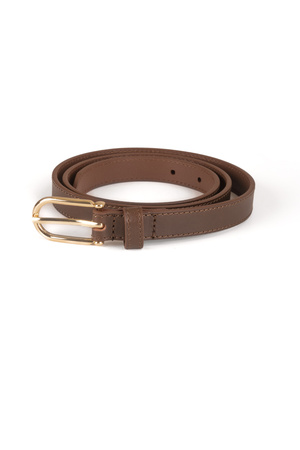 Pasek skórzany Vivisence P0007 brown