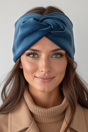 Opaska Vivisence 70109 ciemny turkus