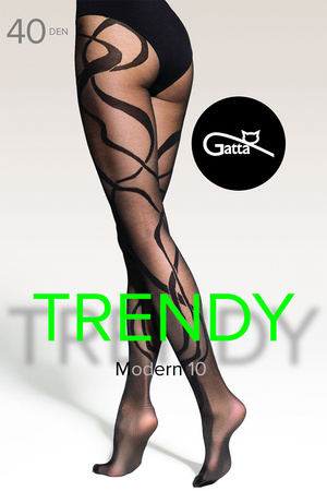 Rajstopy Gatta Modern 10 40 DEN nero