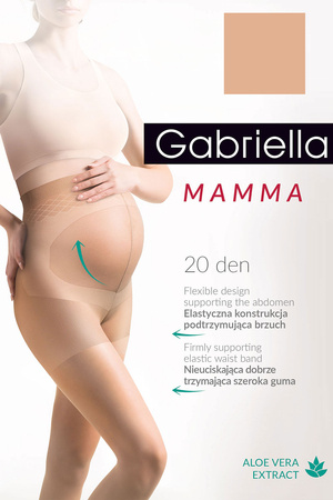 Gabriella Medica Mamma 20 Code 108 Wyrób pończoszniczy rajstopy, melisa