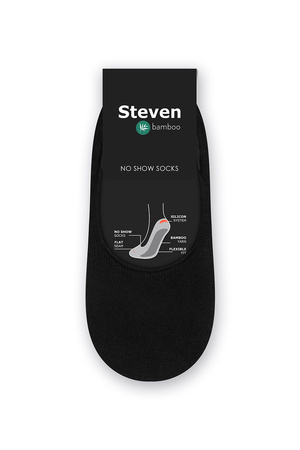 Steven 036-012 Skarpety stopki, czarny