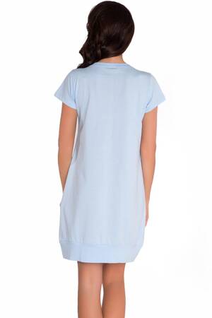 Dn-nightwear TM.5009 Nocna koszula, light blue