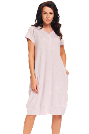 Dn-nightwear TM.9300 Nocna koszula, pink grey