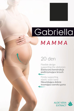 Gabriella Medica Mamma 20 Code 108 Wyrób pończoszniczy rajstopy, nero