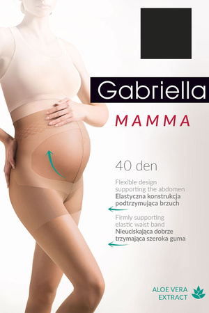 Gabriella Medica Mamma 40 Code 109 Wyrób pończoszniczy rajstopy, nero