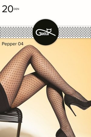 Gatta Pepper 04 Wyrób pończoszniczy rajstopy, nero
