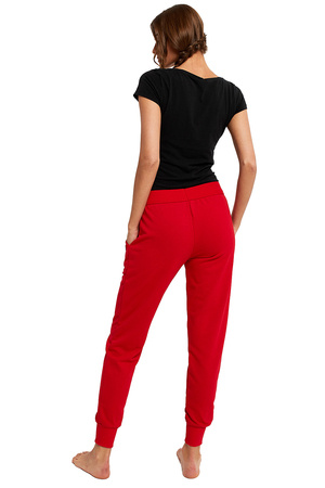 Italian Fashion Todra dł.sp. Spodnie dres, czerwony