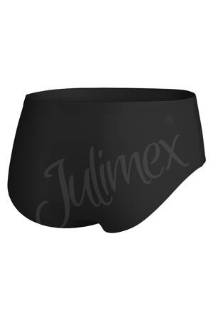 Julimex Simple panty Majtki figi, czarny