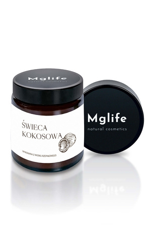 Mglife Świeca kokosowa - rzepakowa Świeca zapachowa, naturalna