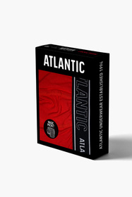 Atlantic MH-1191 Magic Pocket Majtki bokserki, czerwony
