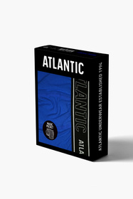 Atlantic MH-1191 Magic Pocket Majtki bokserki, niebieski