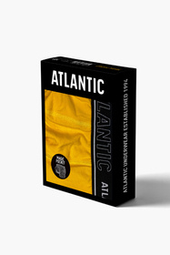 Atlantic MH-1191 Magic Pocket Majtki bokserki, żółty