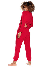Dkaren Wenezja Dres homewear, czerwony