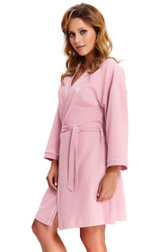 Dn-nightwear SMW.9542 Nocna szlafrok, sweet pink
