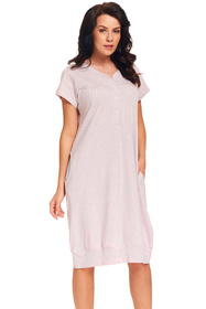 Dn-nightwear TM.9300 Nocna koszula, pink grey