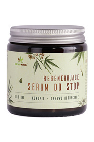 HempKing Regenerujące serum do stóp o zapachu drzewa herbacianego Do ciała serum, naturalne