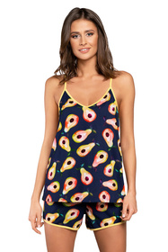 Italian Fashion Avocado ws.r. kr.sp. Nocna piżama, granat