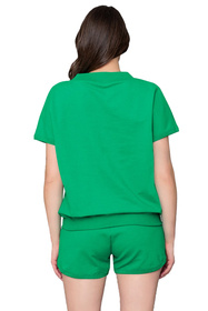 Italian Fashion Etna kr.r. kr.sp. Dres homewear, zielony