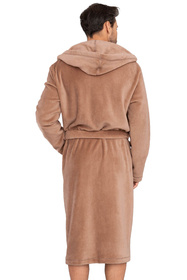 Italian Fashion Mimas dł.r. Nocna szlafrok, camel