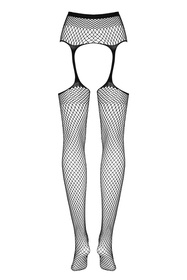 Obsessive Garter stockings S815 Wyrób pończoszniczy pończochy do pasa, czarny