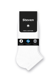 Steven 042-005 Skarpety stopki, biały