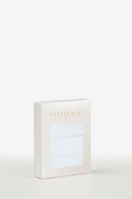 Vivisence 4011 3-pack Majtki figi, biały